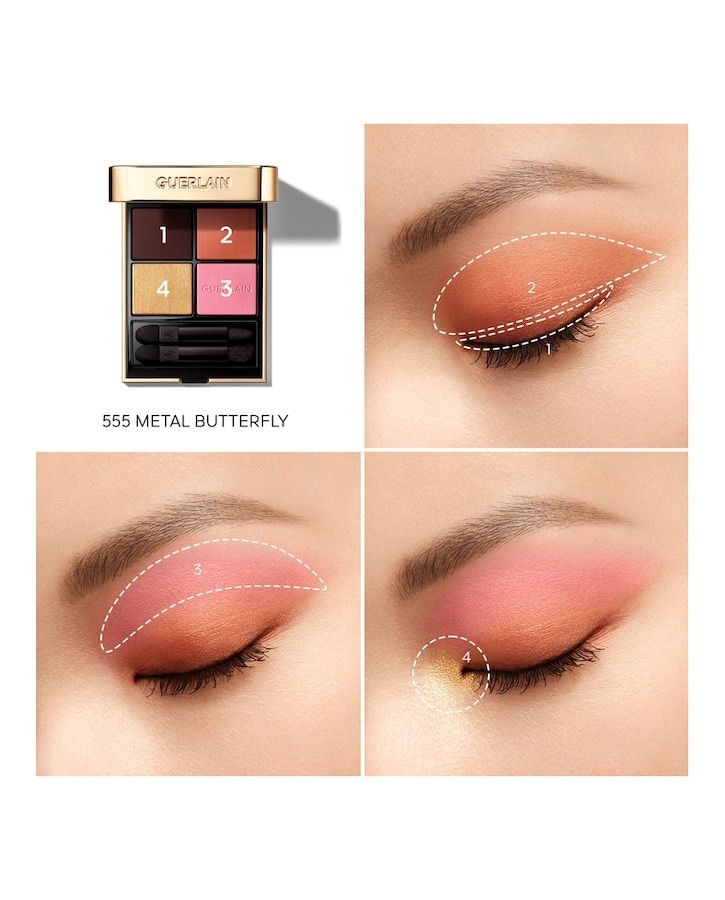 Palete de Sombras Ombres G 555 Metal Butterfly-8
