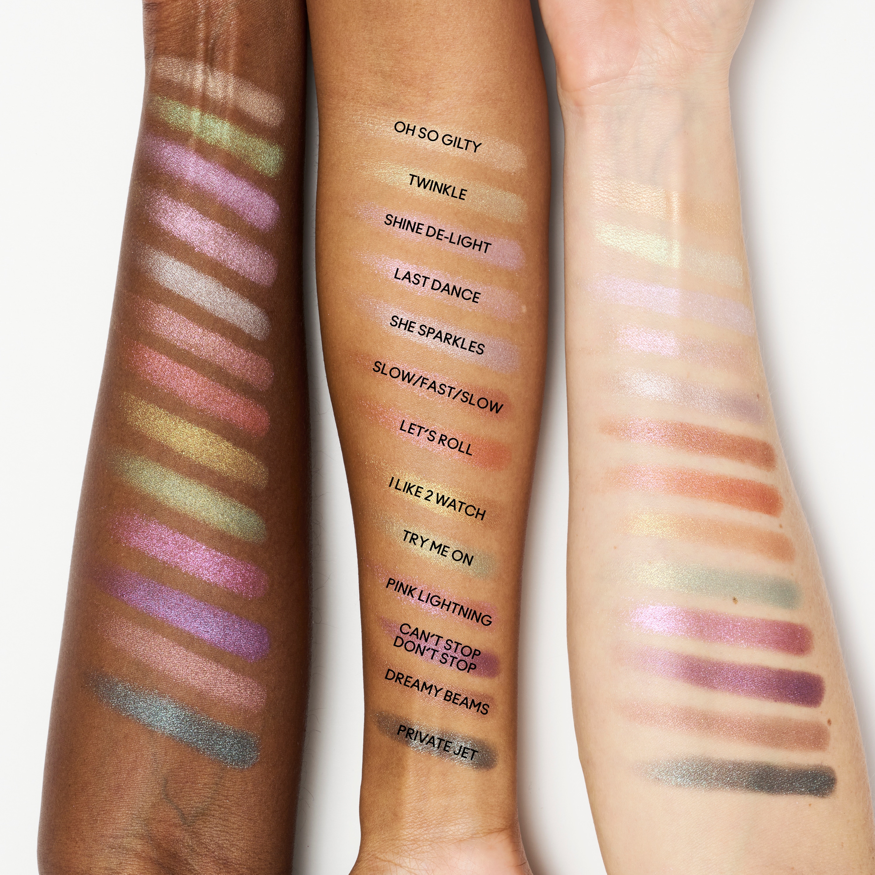 Glitter Single Eye Shadow PRO Pan CANT STOP DON'T-3