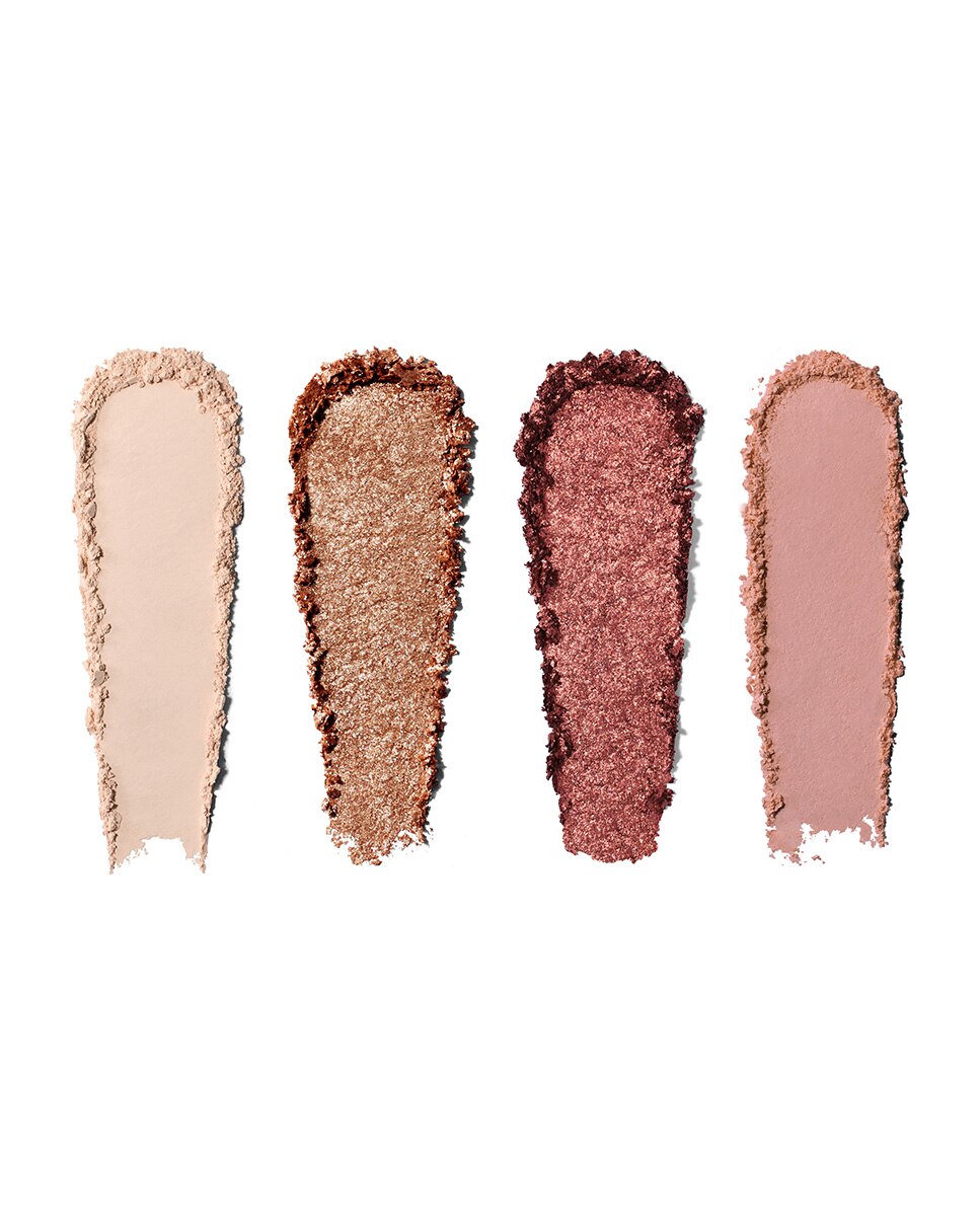 Eye Shadow Quad Bone, Antique Rose, Sparkling Flame e Coastal Coral-2