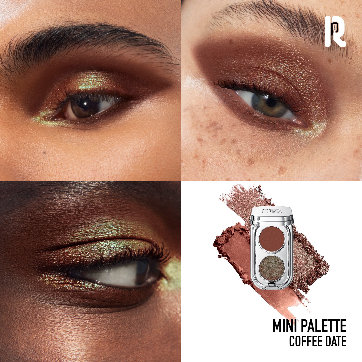 Mini Palette Sombra de olhos Eyephoria Handbag Coffee Date-2