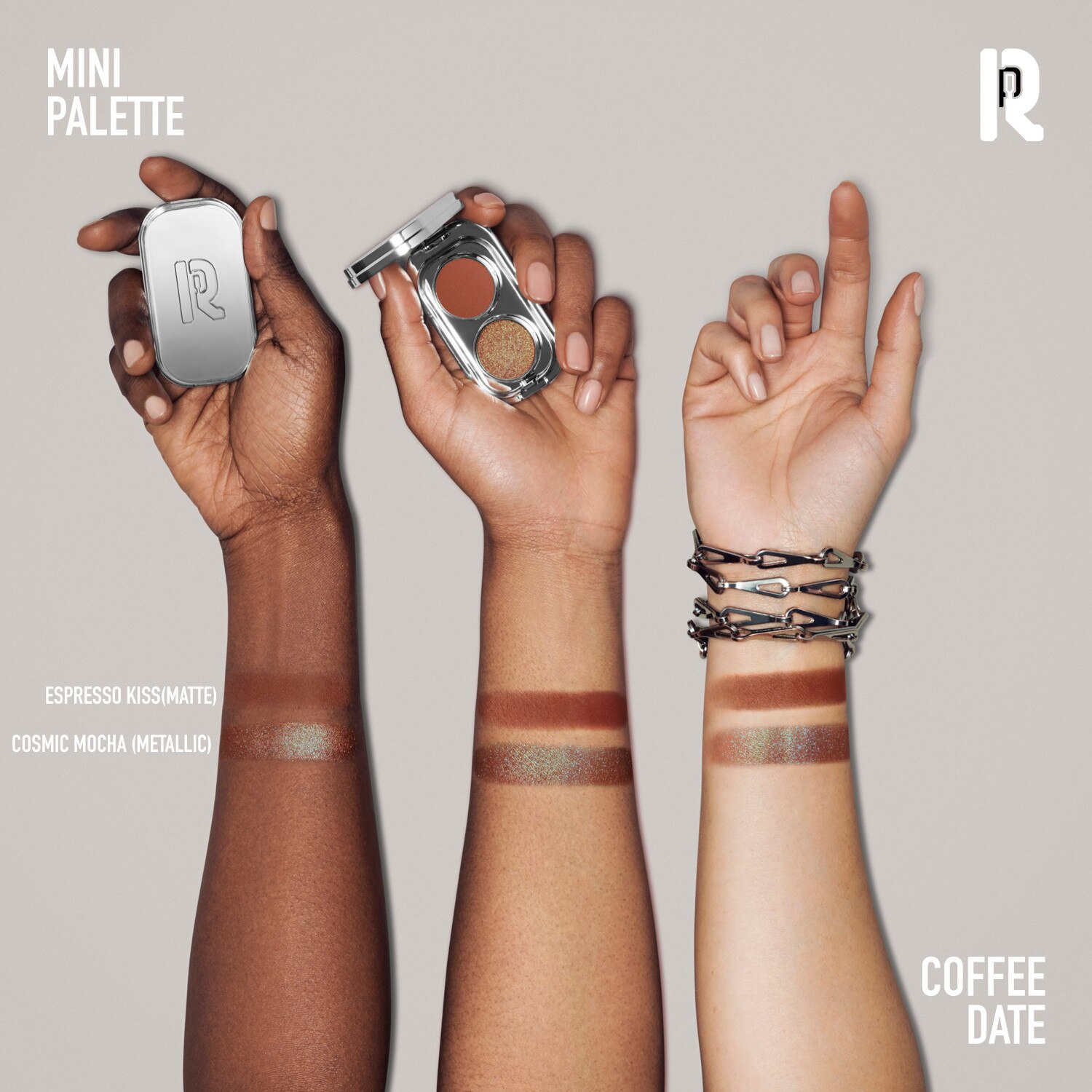 Mini Palette Sombra de olhos Eyephoria Handbag Coffee Date-4