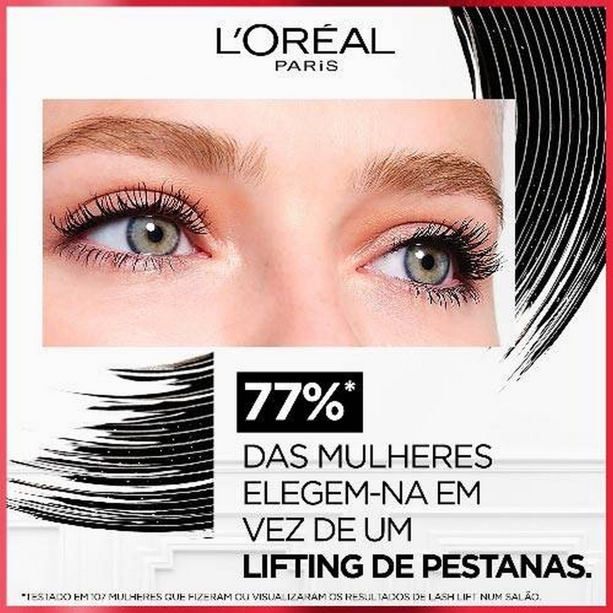Máscara de Pestanas Eyelash Curling - Efeito Lifting com Pincel Duplo - 12 ml 6