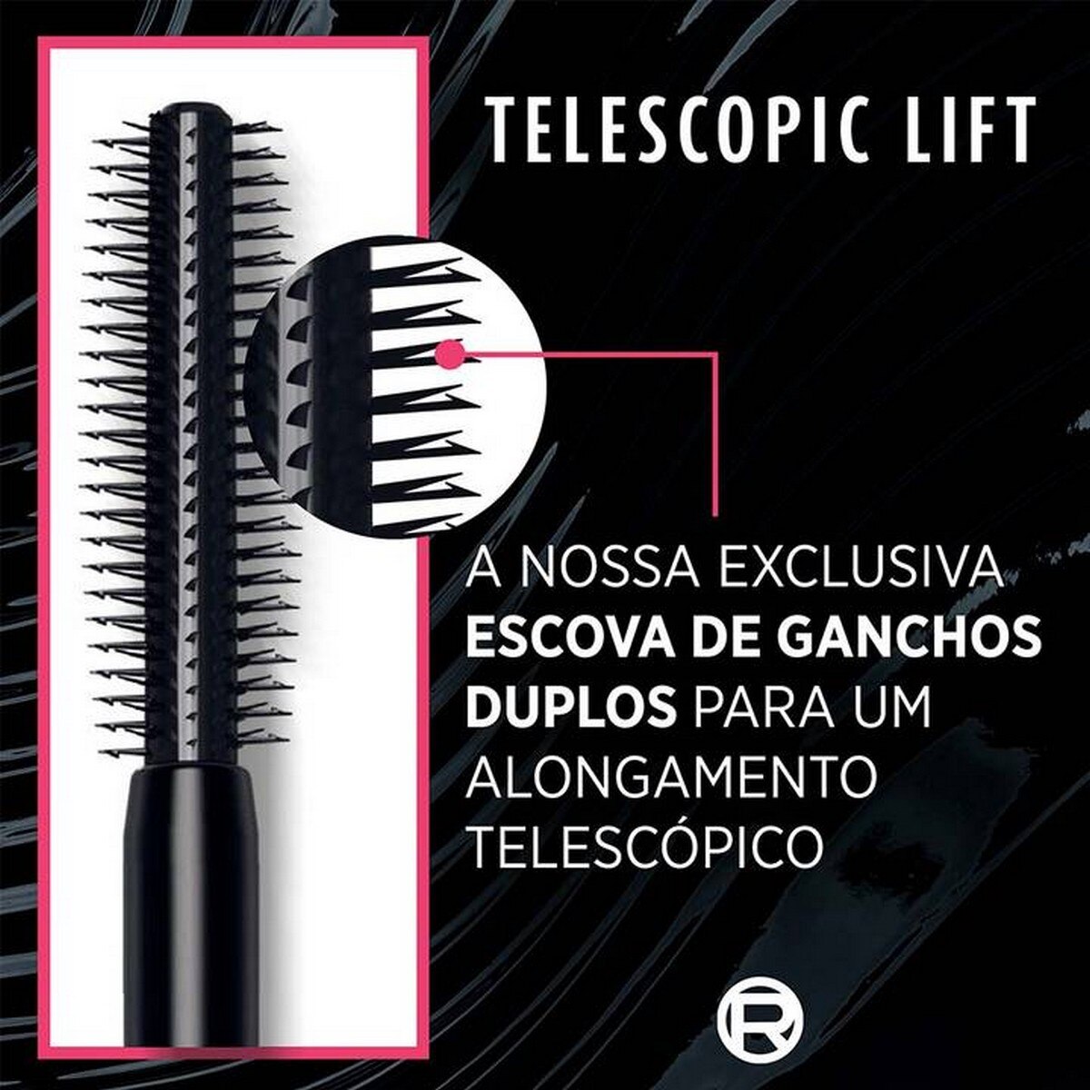 Máscara de Pestanas Telescopic Lift - 10 ml Preto-5