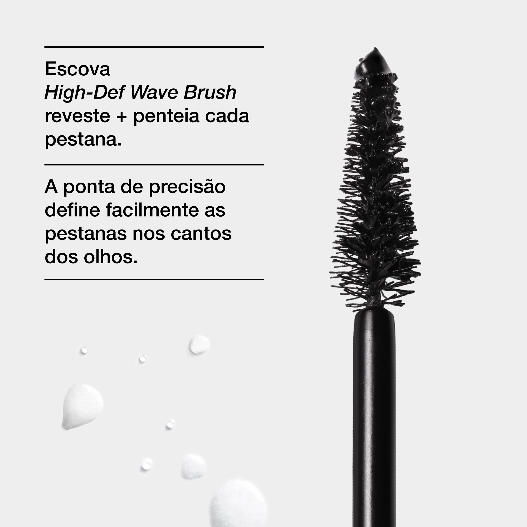 Máscara de Pestanas High Impact High-Fi™ Full Volume Waterproof Intense Black-5