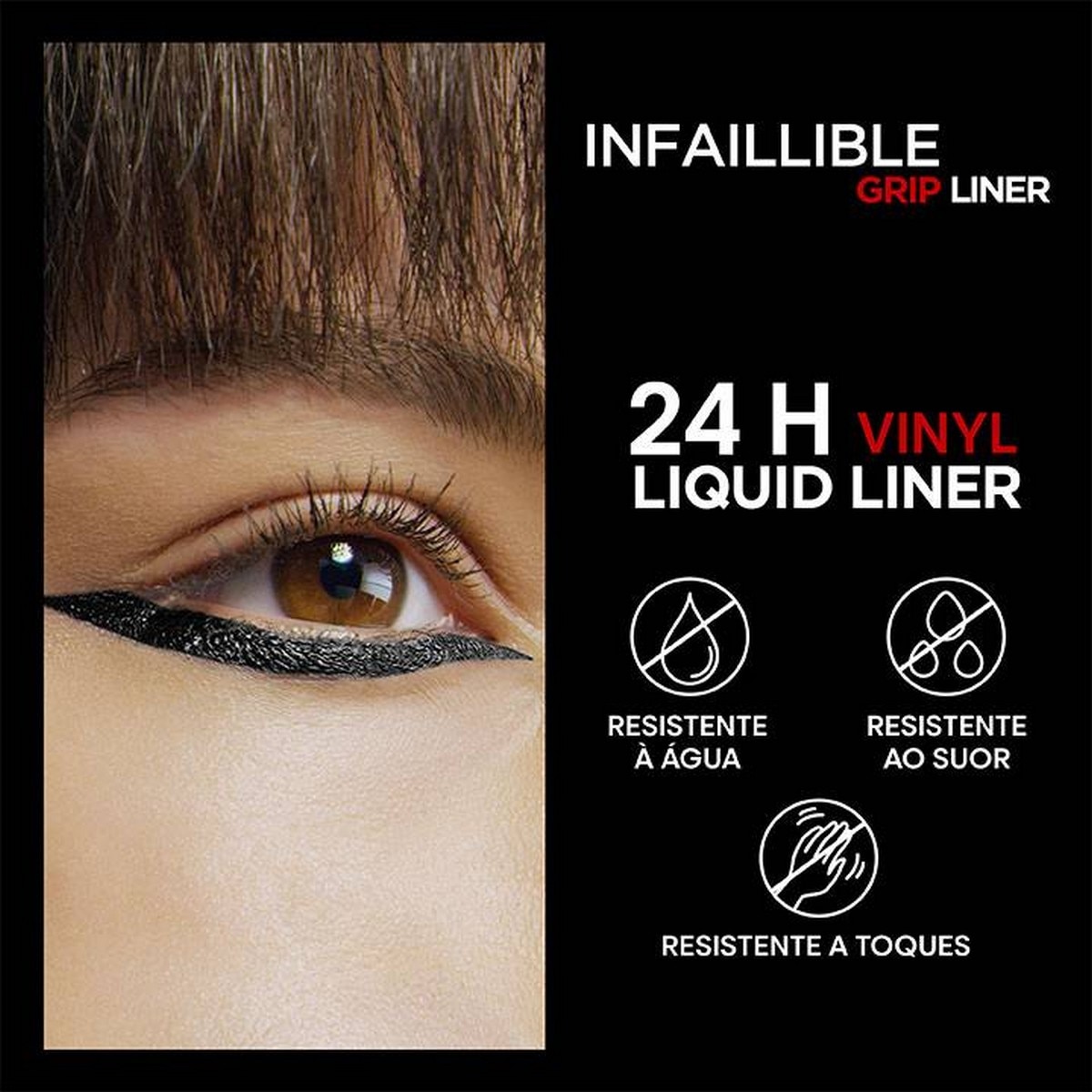 Eyeliner Infaillible Liquid Liner Vinyl 24h - 3 ml Preto-2