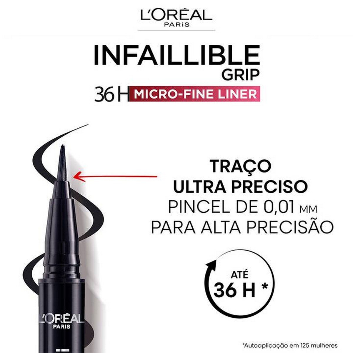 Eyeliner Infaillible Micro-Fine Liner - 0,4 g 01 Obsidian-4