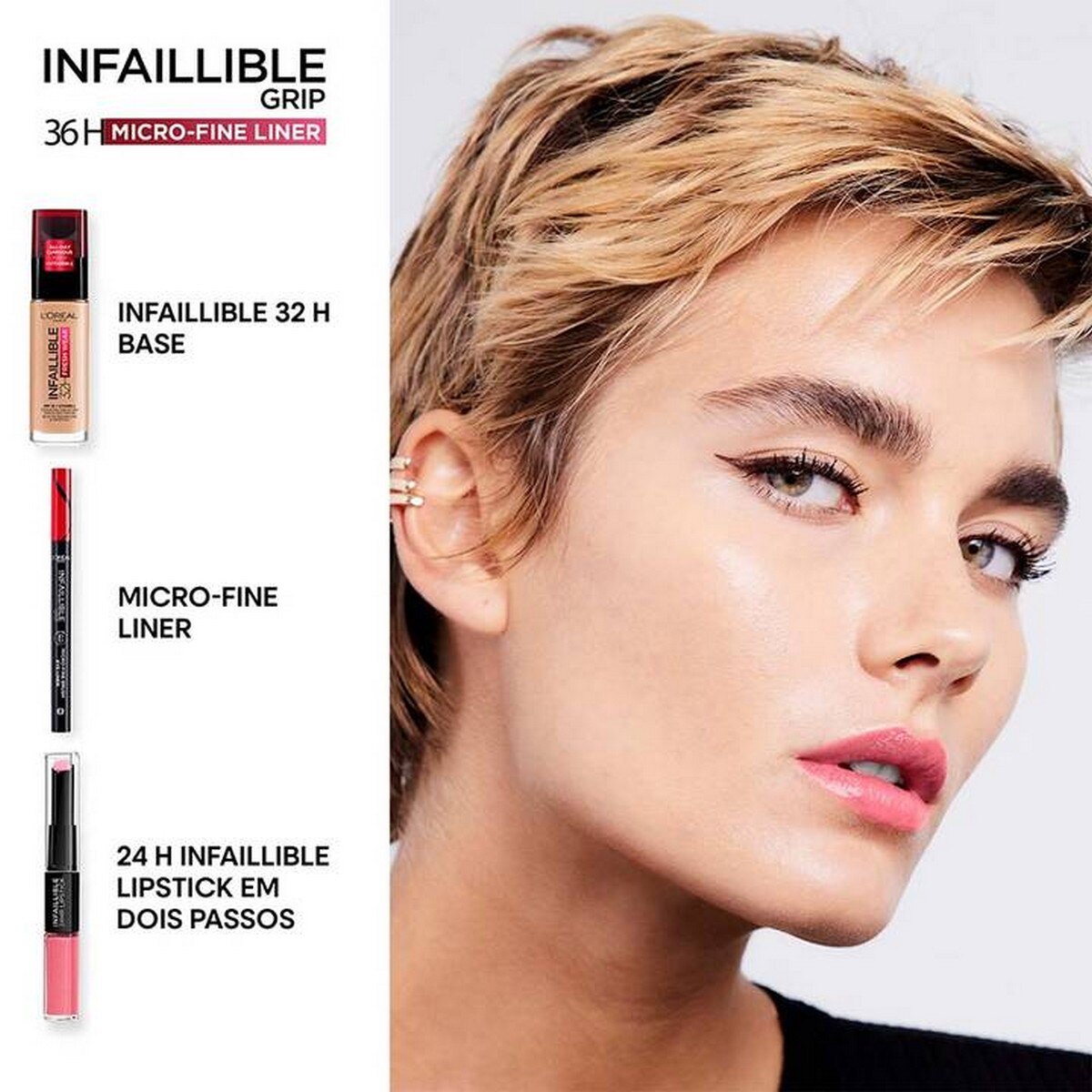 Eyeliner Infaillible Micro-Fine Liner - 0,4 g 01 Obsidian-5