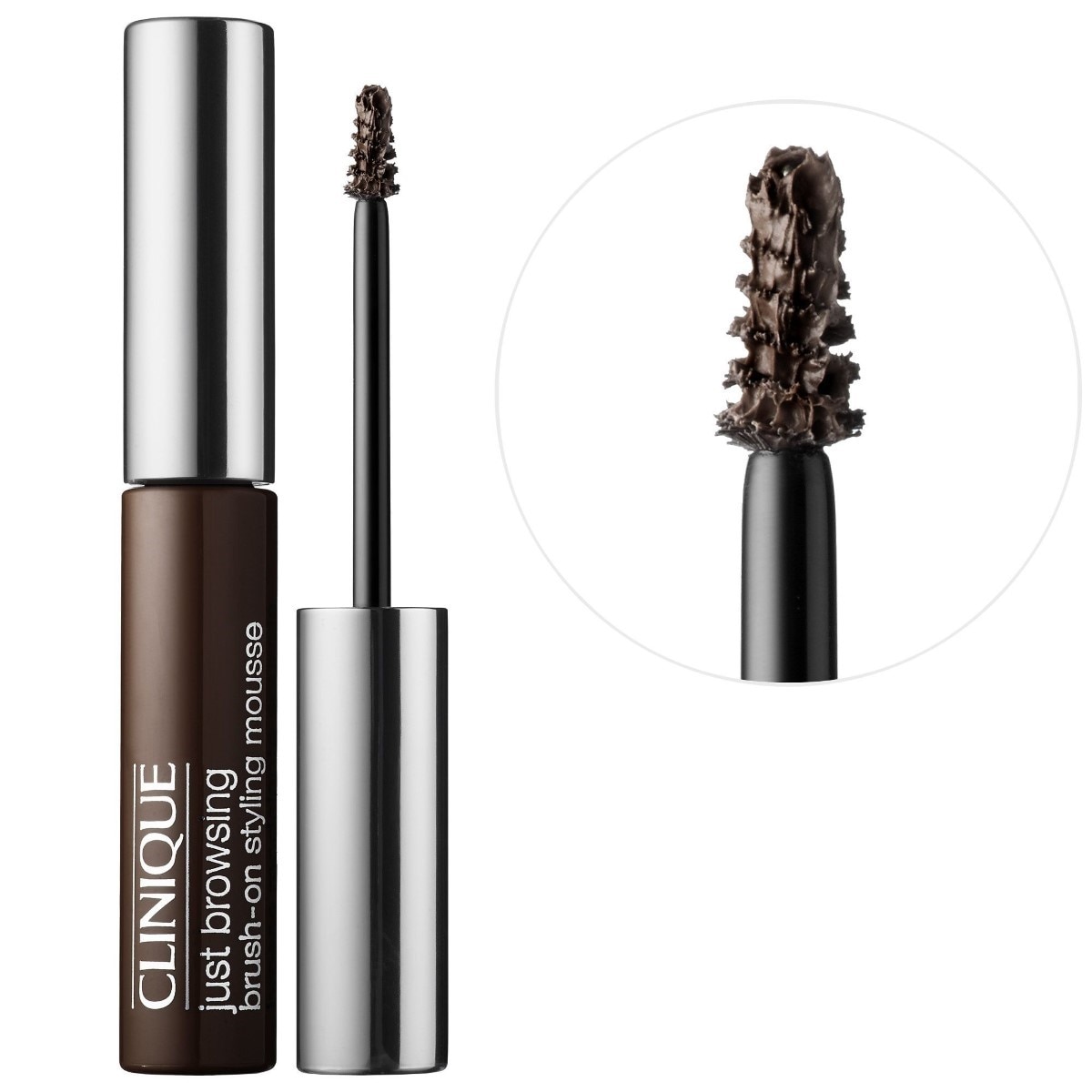 Just Browsing Brush-On Styling Mousse Clinique 03 Deep Brown-1