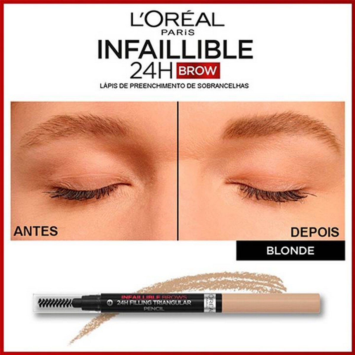 Lápis de Sobrancelha Preenchedor Infaillible Brows 24H 7.0 Blonde-2