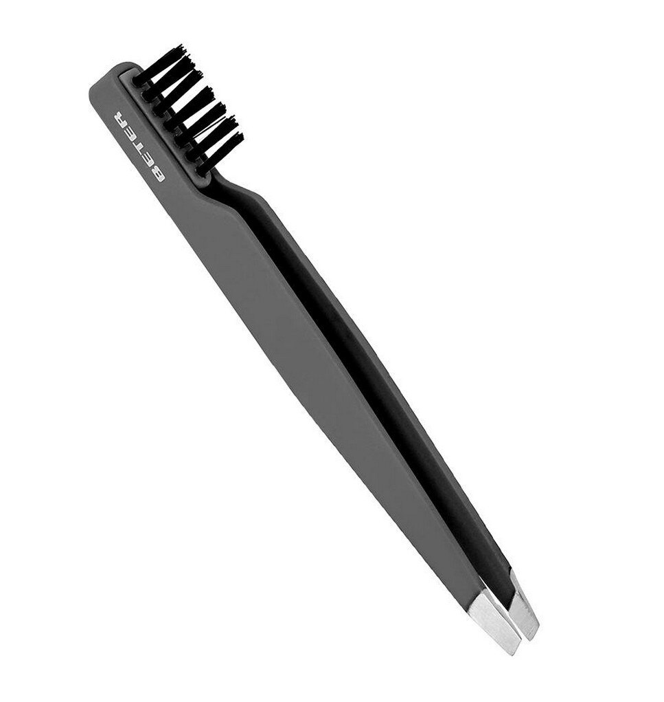 Pinça de Depilar Com Escova Betty Brow 4