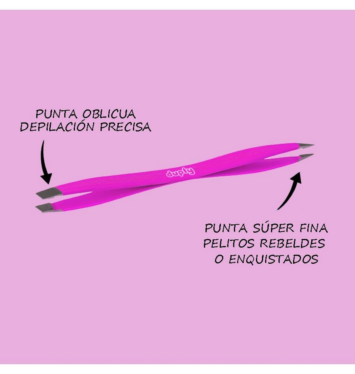 Pinça de Depilar Duply - Cores Sortidas - 1 Un. 4