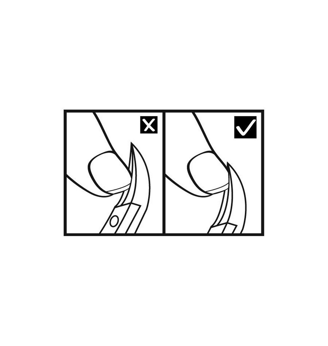 Alicate de Manicura Inoxidável para Peles 2