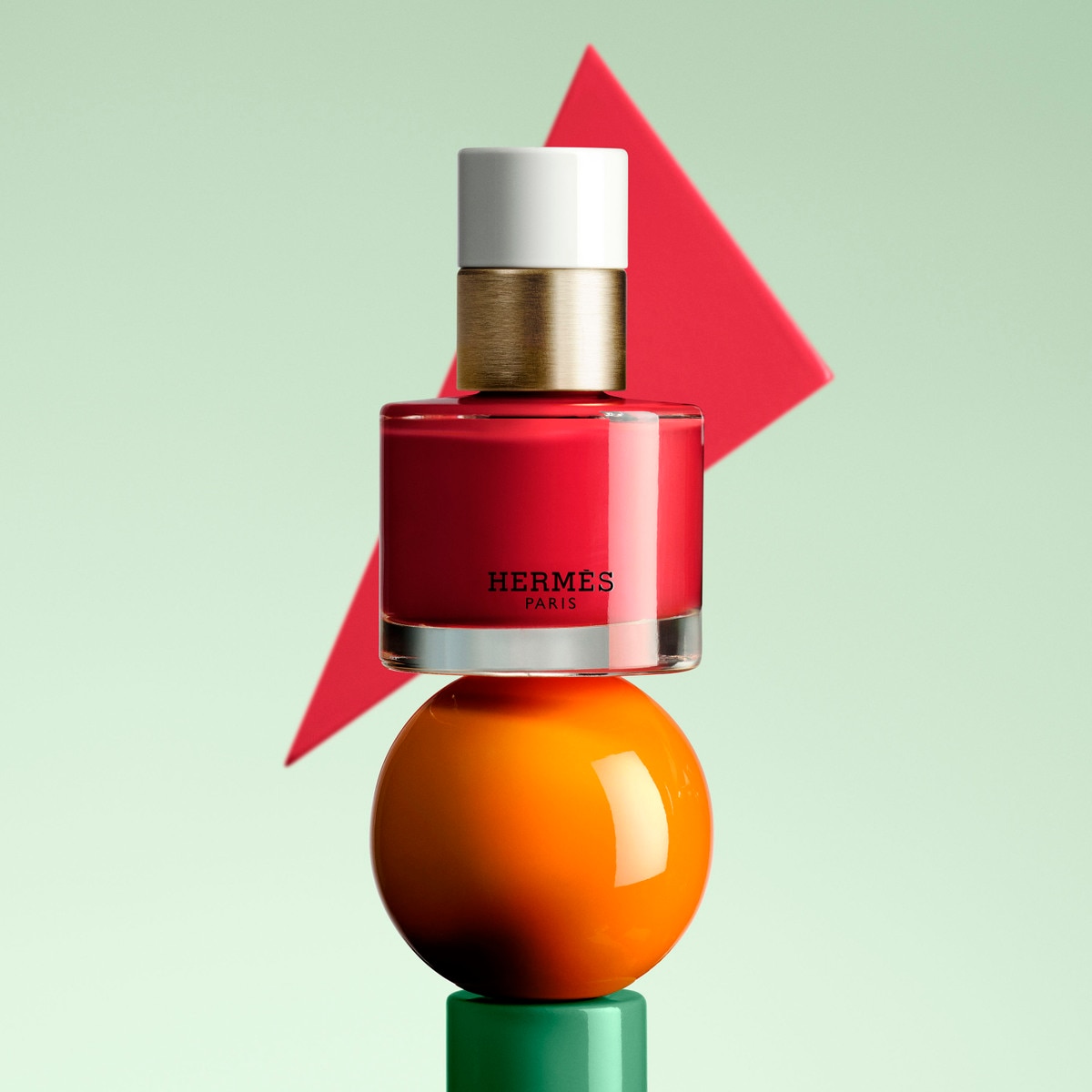 Verniz para Unhas Les Mains Hermès - 15 ml 46 - Rouge Exotique-12