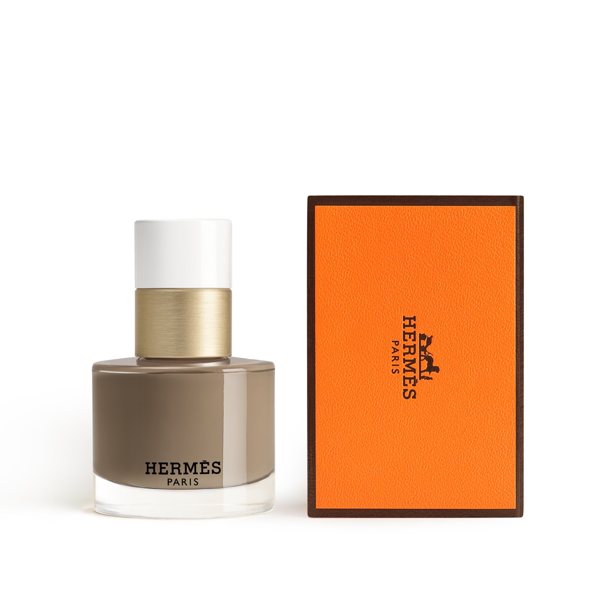 Verniz para Unhas Les Mains Hermès - 15 ml 80 - Gris Etoupe-2
