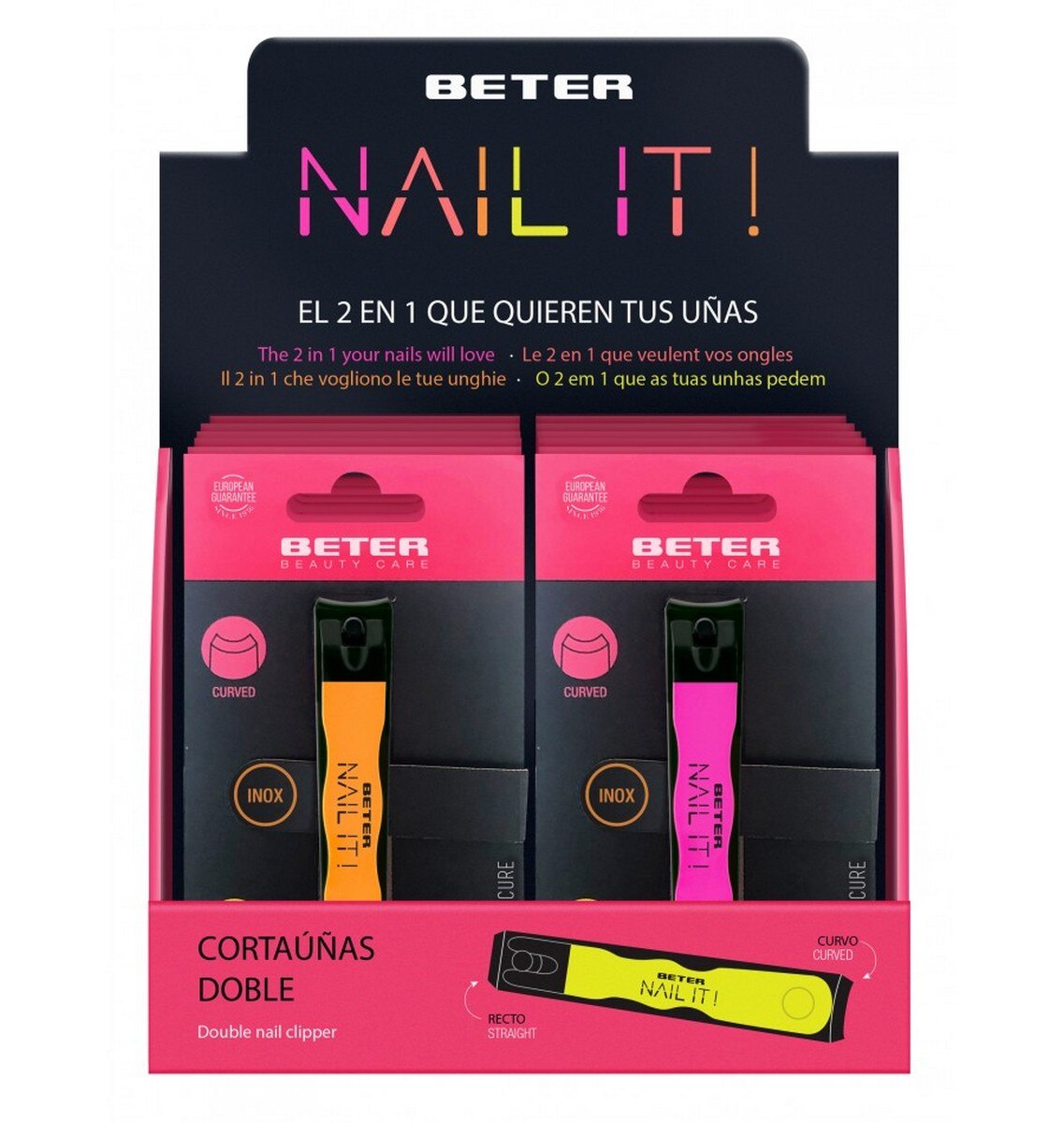 Corta-Unhas Duplo Nail it! - 1 un 3