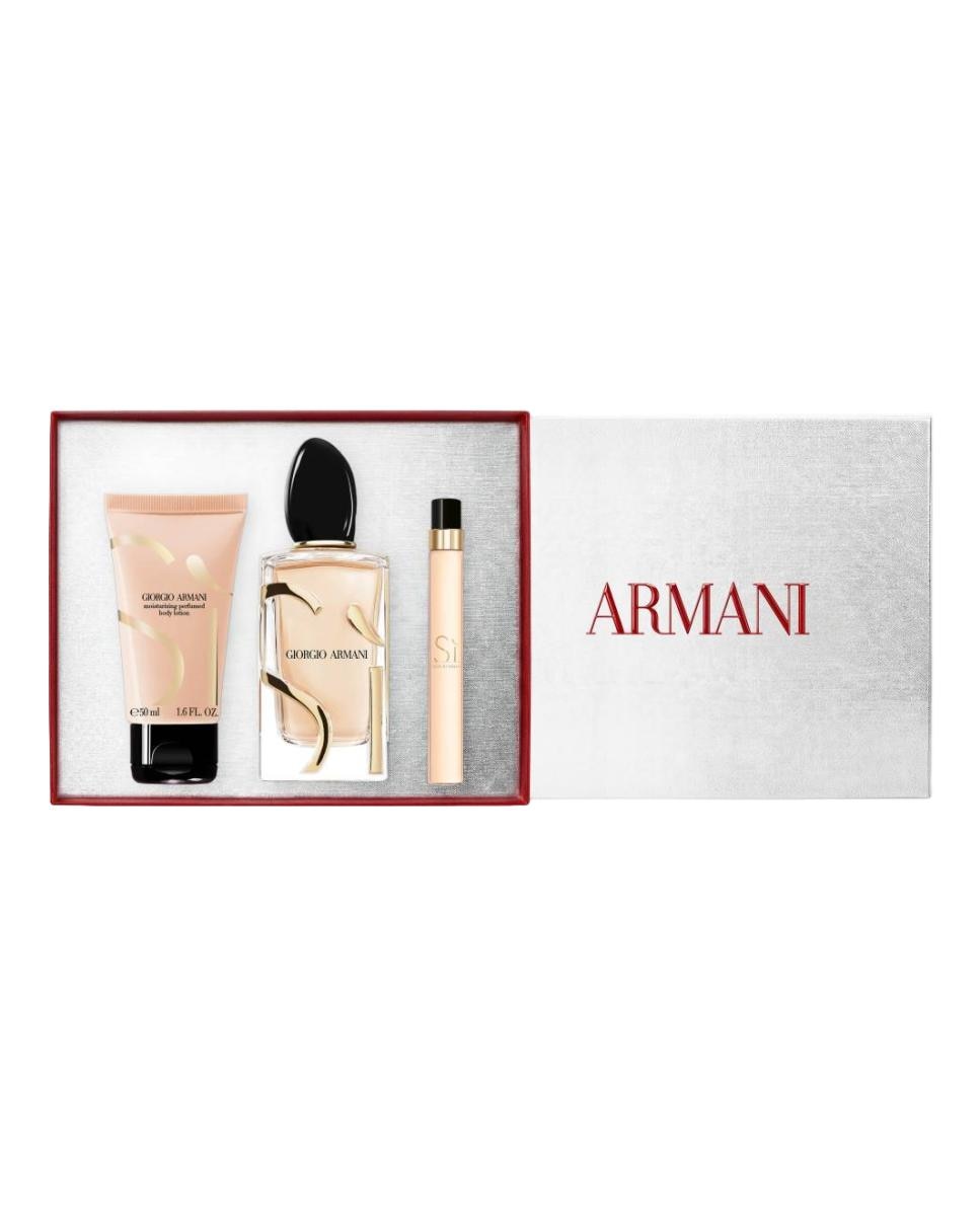 Coffret 2026 Sì Eau de Parfum 100 ml & 10 ml + Loção Corporal 50 ml 3