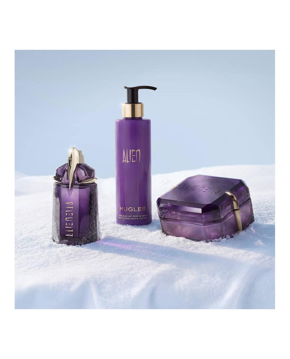 Coffret Alien Eau de Parfum 60 ml + EDP 10 ml + Loção Corporal + Gel de Duche 5