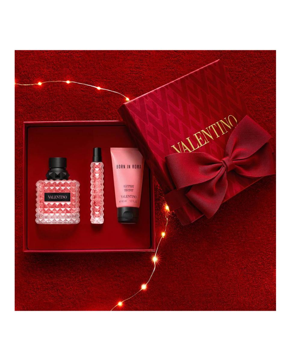 Coffret Born in Roma Donna Eau de Parfum 100 ml + EDP 10 ml + Loção Corporal 50 ml 2