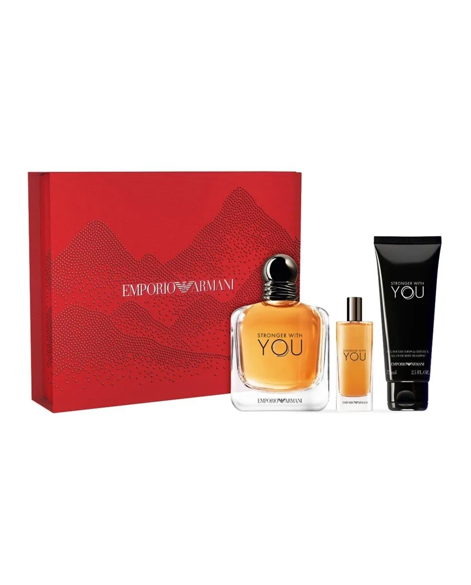 Coffret Eau de Toilette Stronger With You Giorgio Armani 1