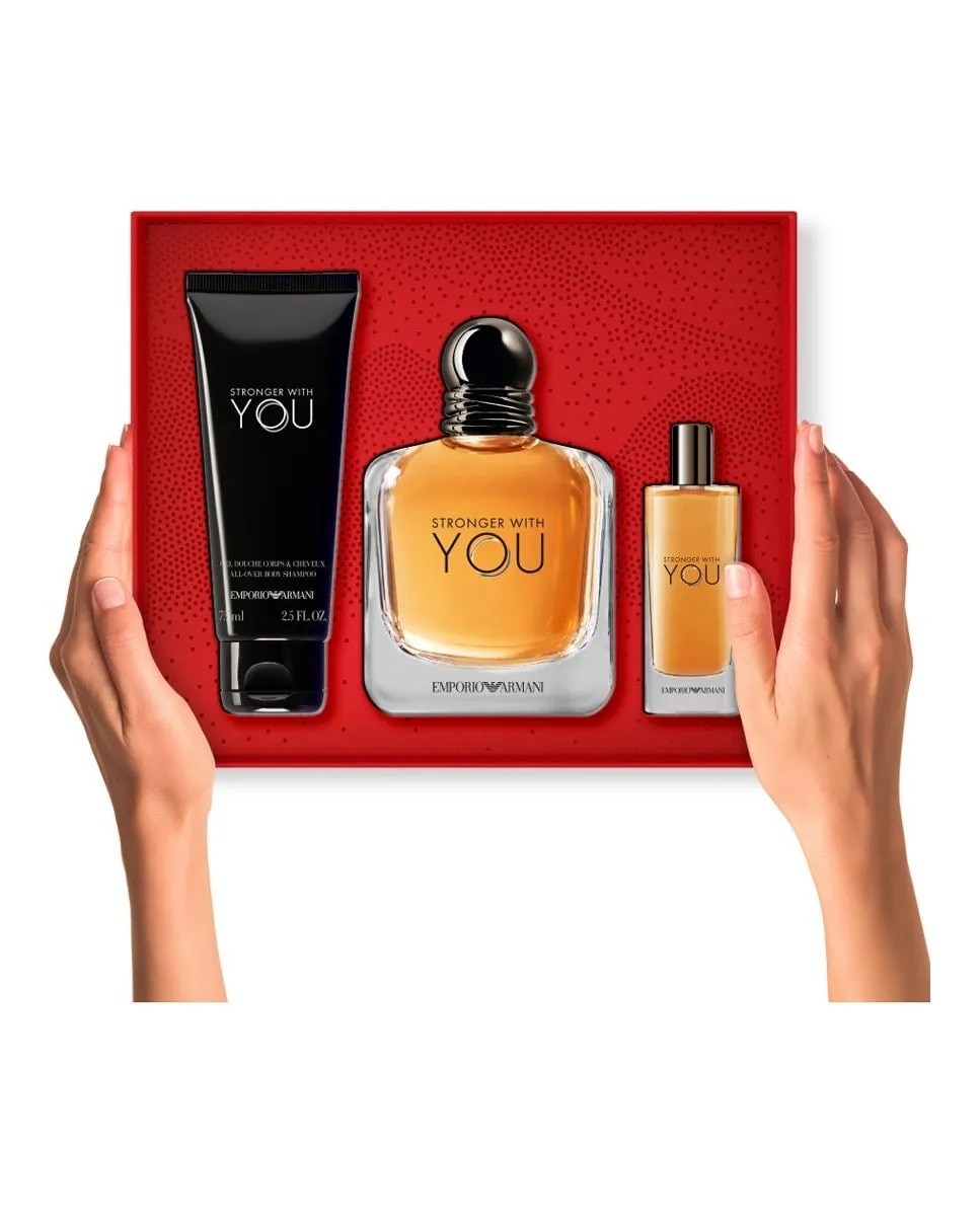 Coffret Eau de Toilette Stronger With You Giorgio Armani 3