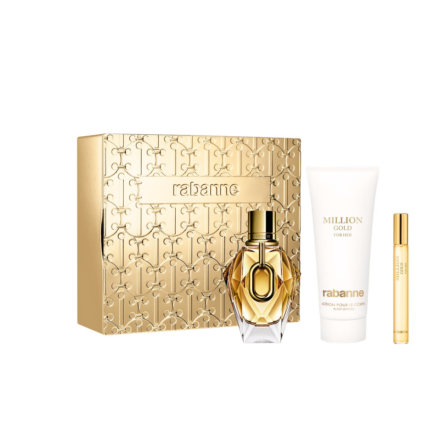 Coffret Million Gold For Her Eau de Parfum Recarregável 1
