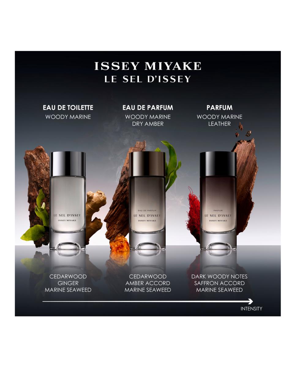 Coffret Le Sel d'Issey EDT 100ml + Gel de Duche 50ml + Travel Size 10ml 5