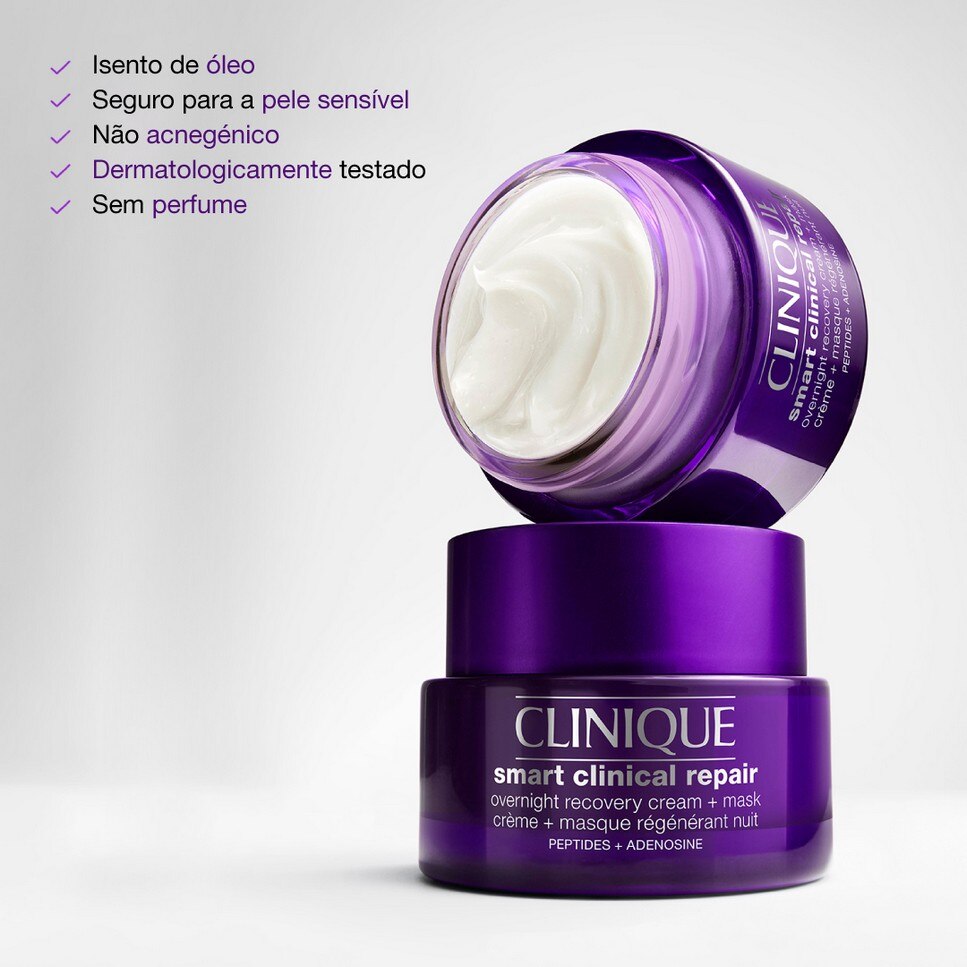 Clinique Smart Clinical Repair™ Overnight Recovery Cream + Mask 8