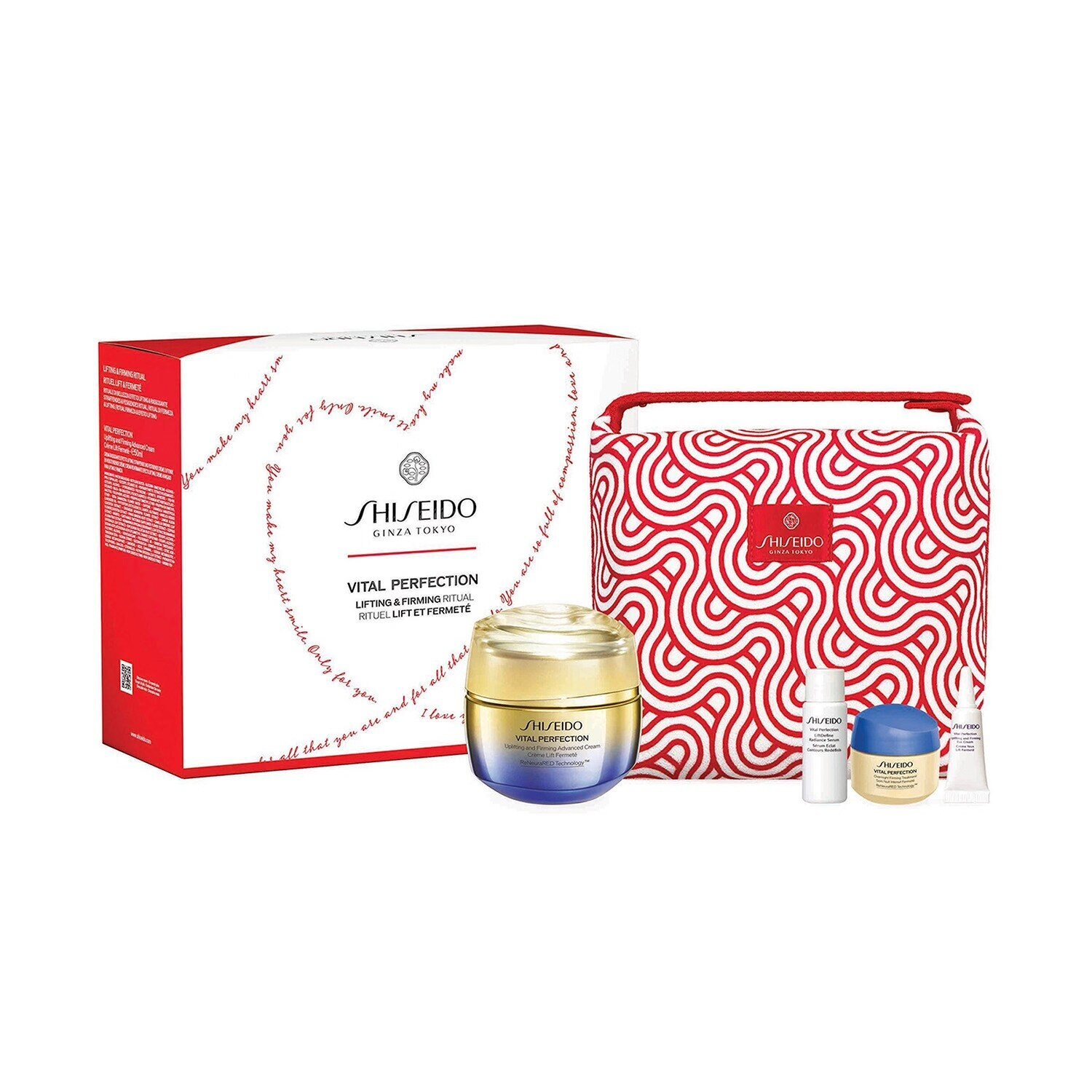 Coffret Vital Perfection Advanced Lifting & Firming Ritual Shiseido 1