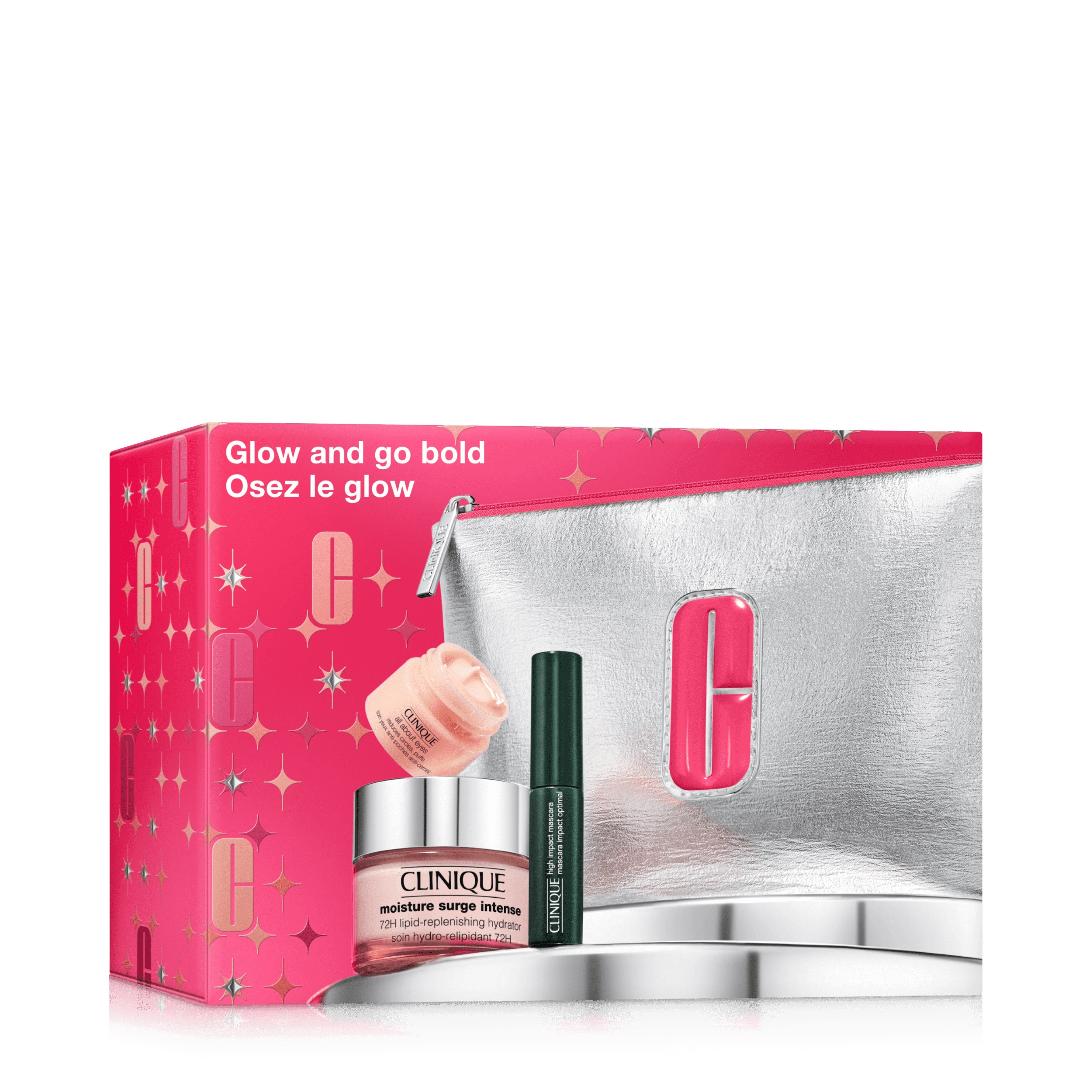Coffret Moisture Surge Intense: Glow and Go Bold 3