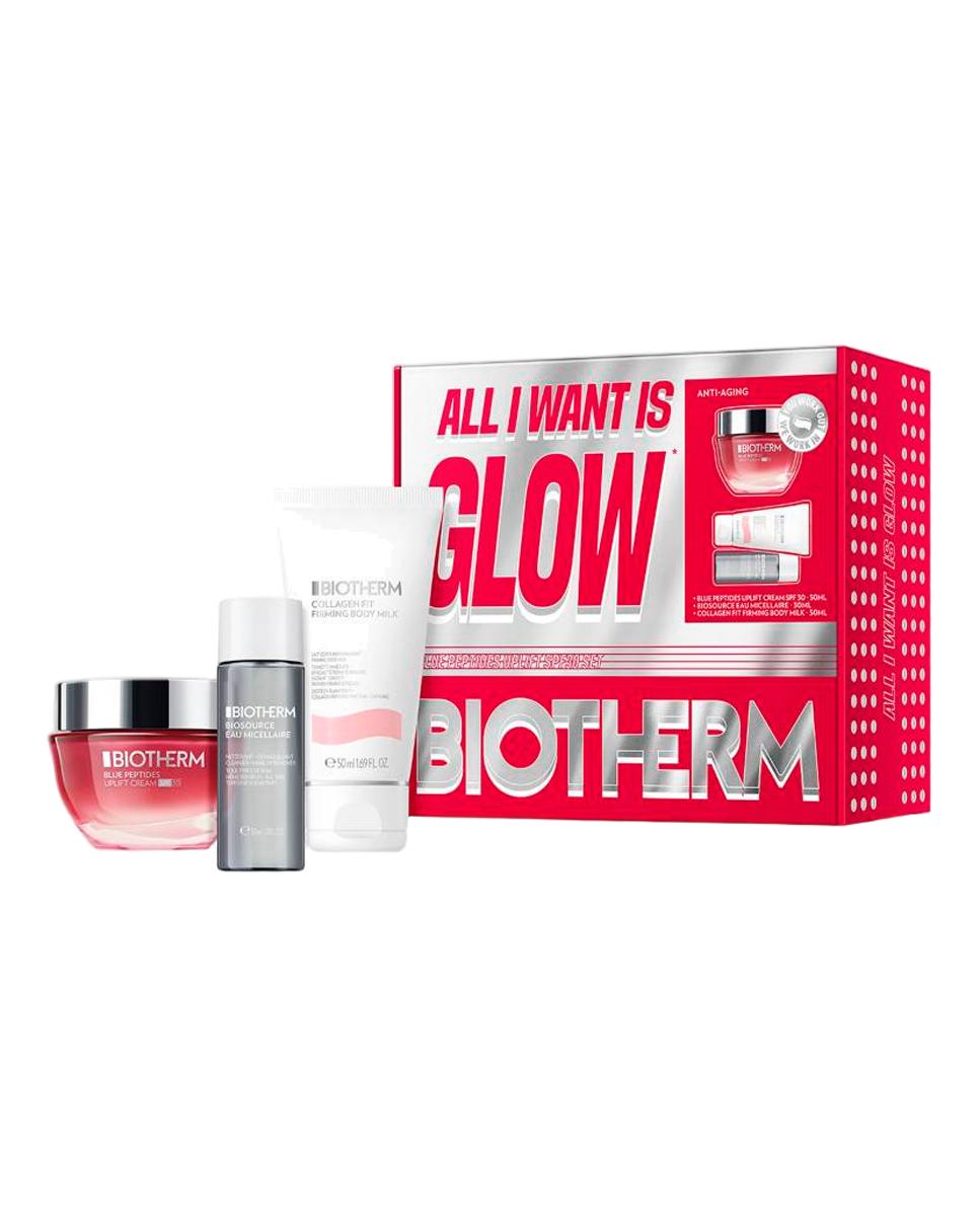 Imagem 0 de Coffret de Natal All I Want is Glow Blue Peptides Uplift SPF30