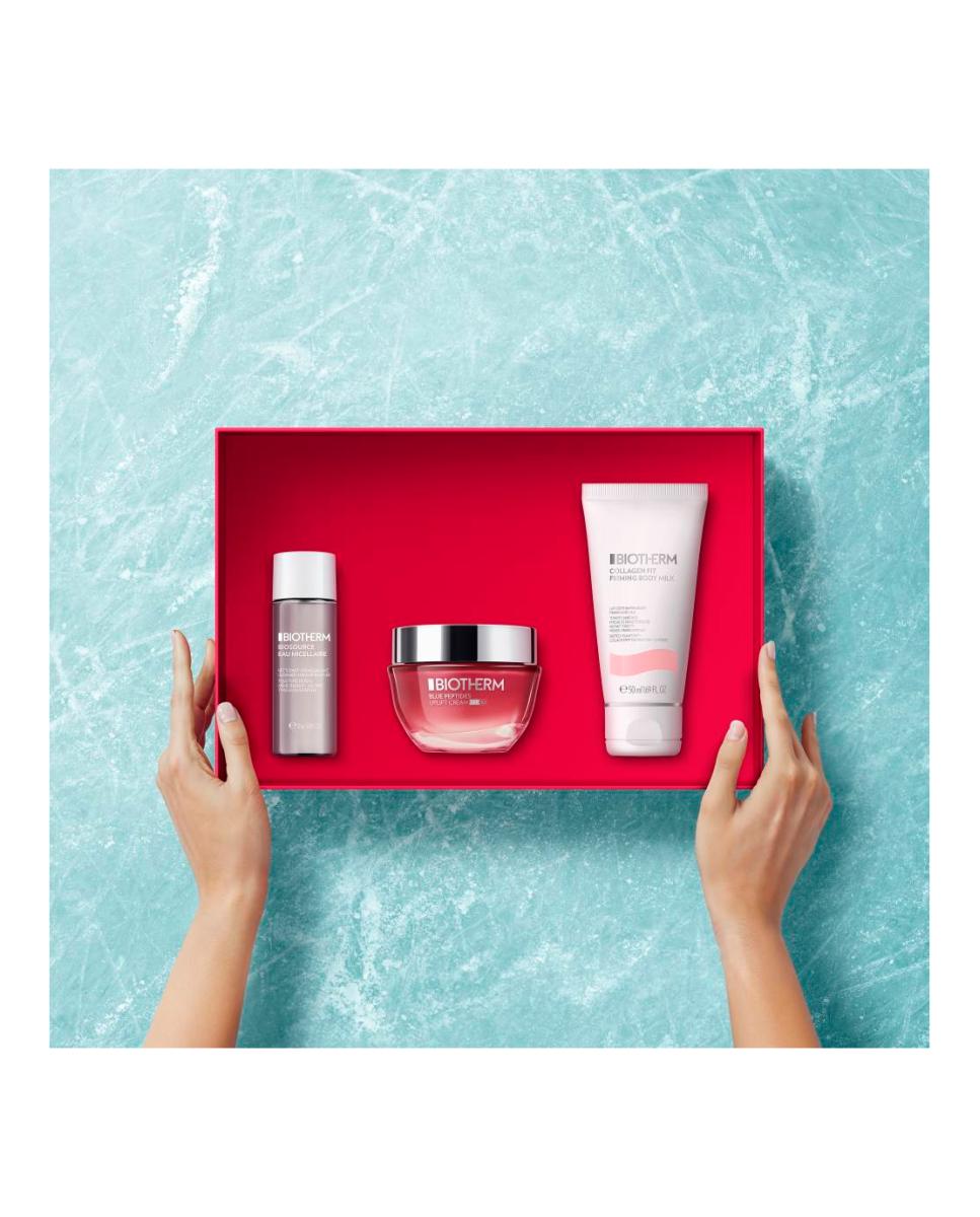 Coffret de Natal All I Want is Glow Blue Peptides Uplift SPF30 3