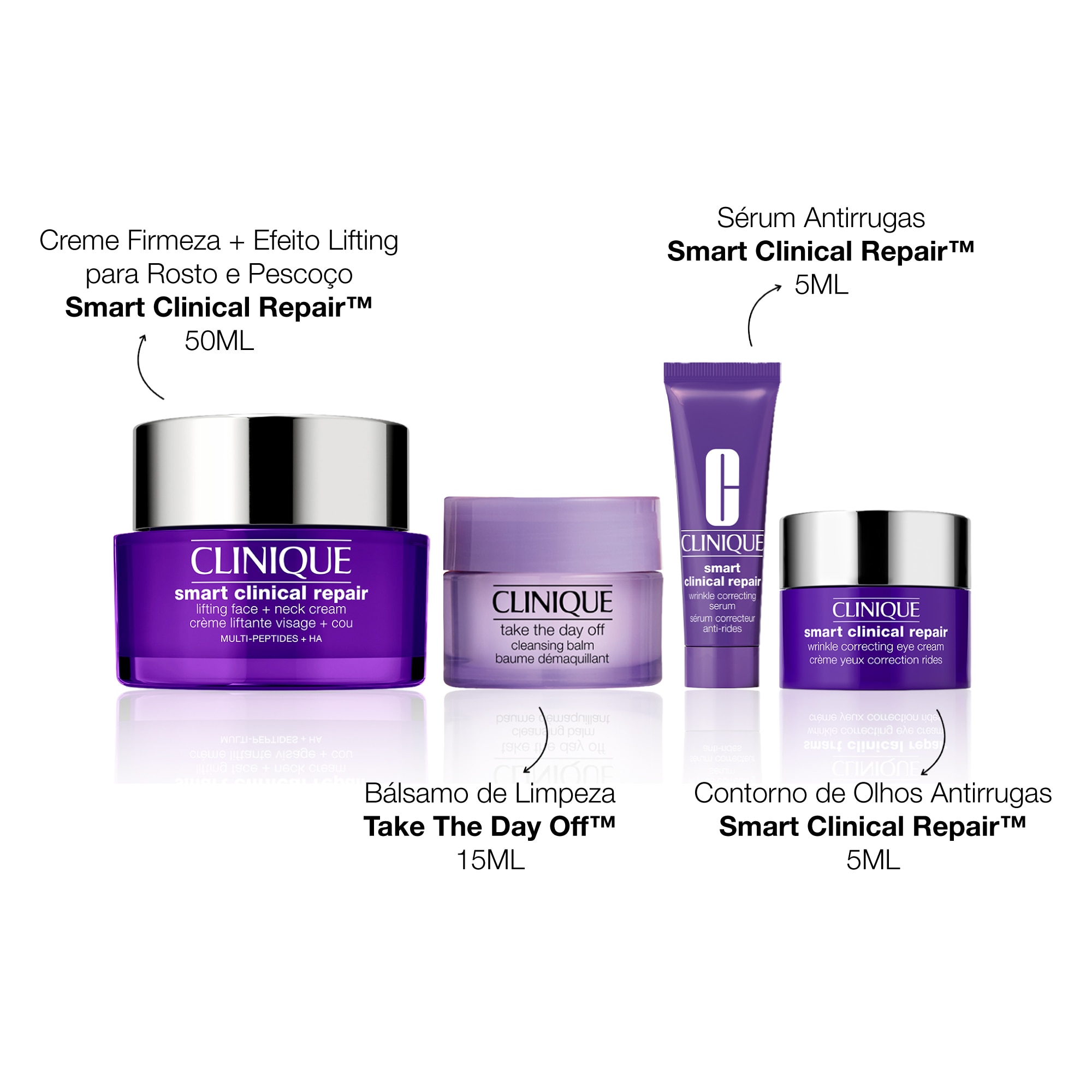 Set Clinique Smart Clinical Repair™ Lifting Face+ Neck Cream 2