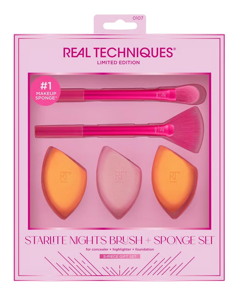 Imagem 0 de Conjunto de Pincéis e Esponjas Real Techniques Starlite Nights - Edição Limitada