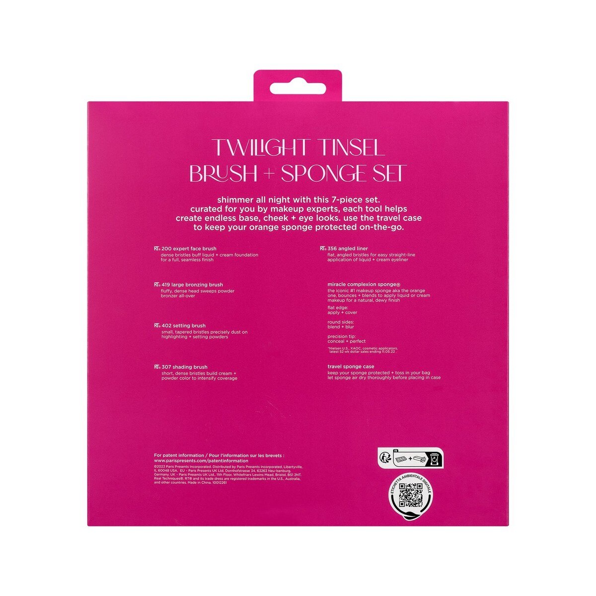 Kit de Pincéis Twilight Tinsel Brush + Sponge 4