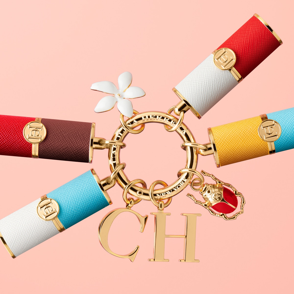 Embalagem para Bálsamo Labial Good Girl Mini Lip Balm Azul e Branco-4