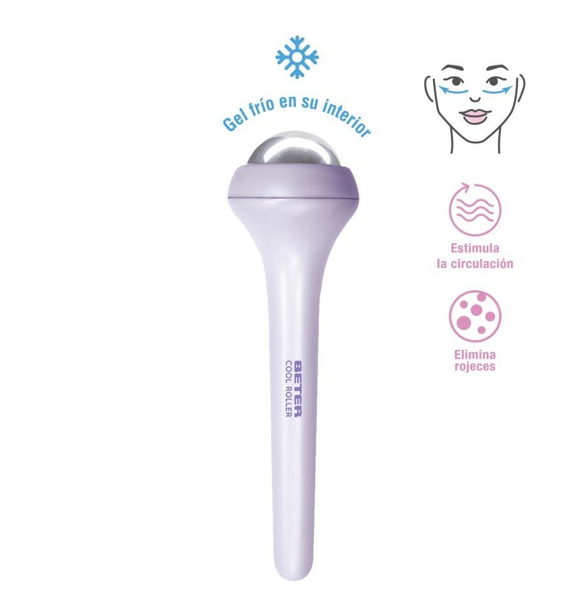 Rolo Facial Cool Roller - Cores Sortidas - 1un 2