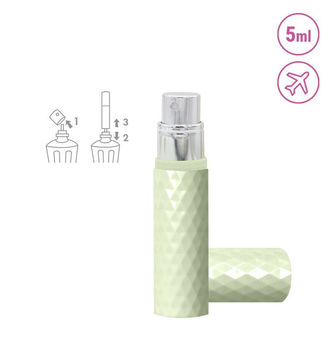 Atomizador de Perfume Recarregável - 5 ml 2