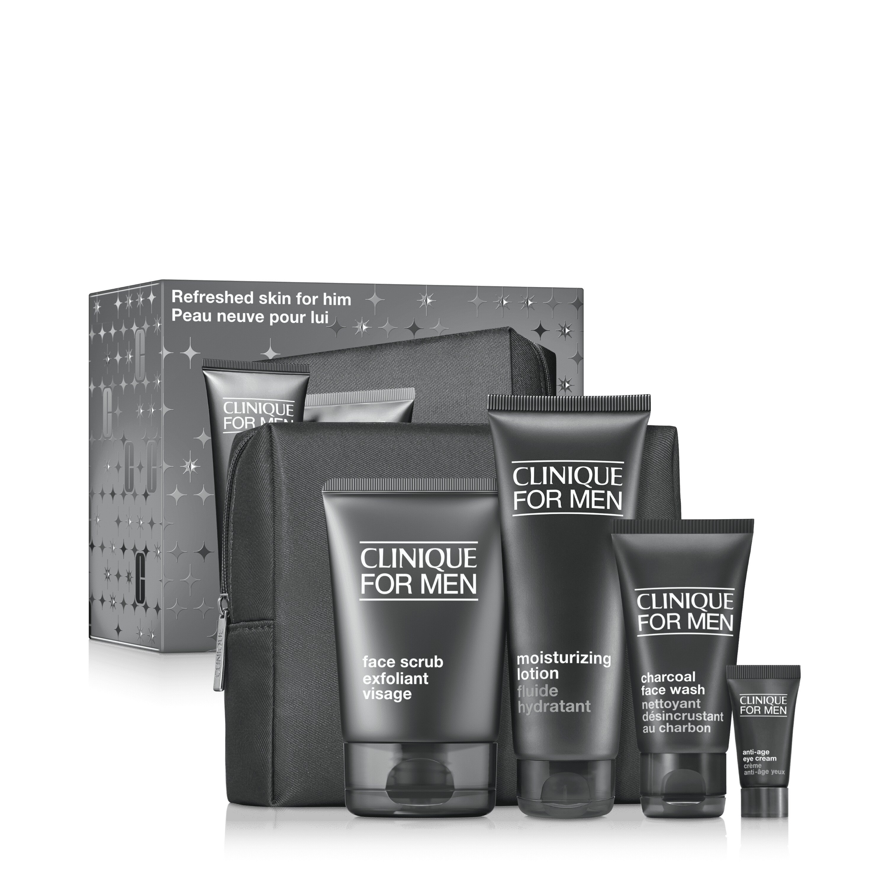 Coffret Clinique For Men™ Set Refreshed Skin For Him 1