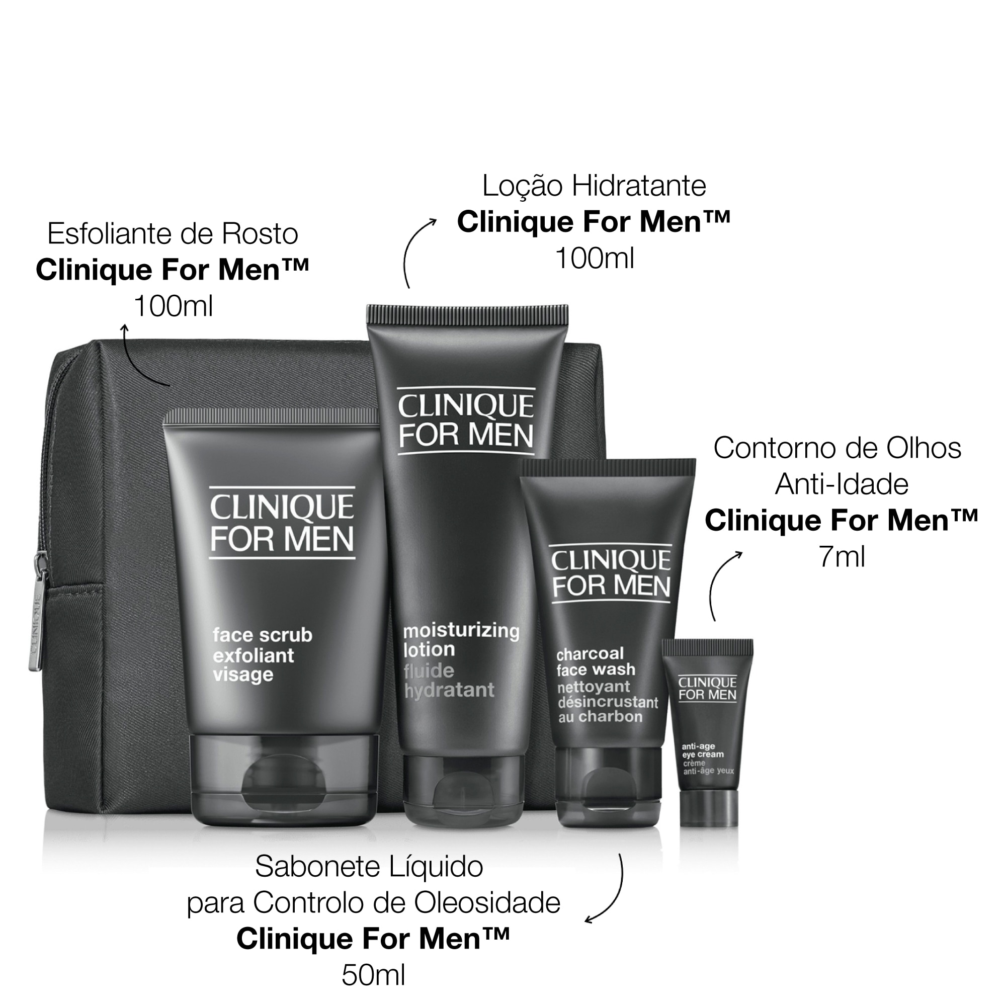 Coffret Clinique For Men™ Set Refreshed Skin For Him 2