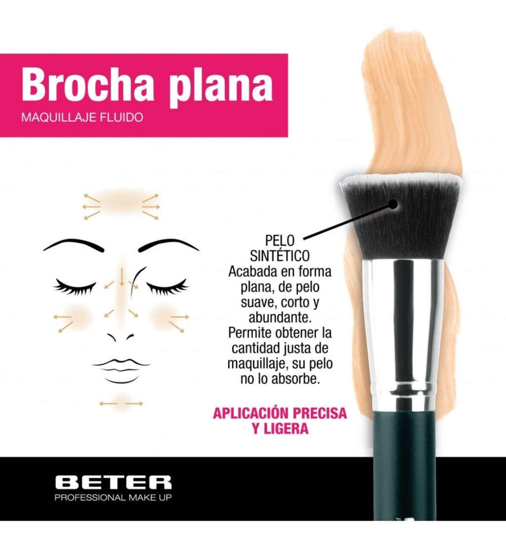 Pincel de Maquilhagem Kabuki Plano Beter 3