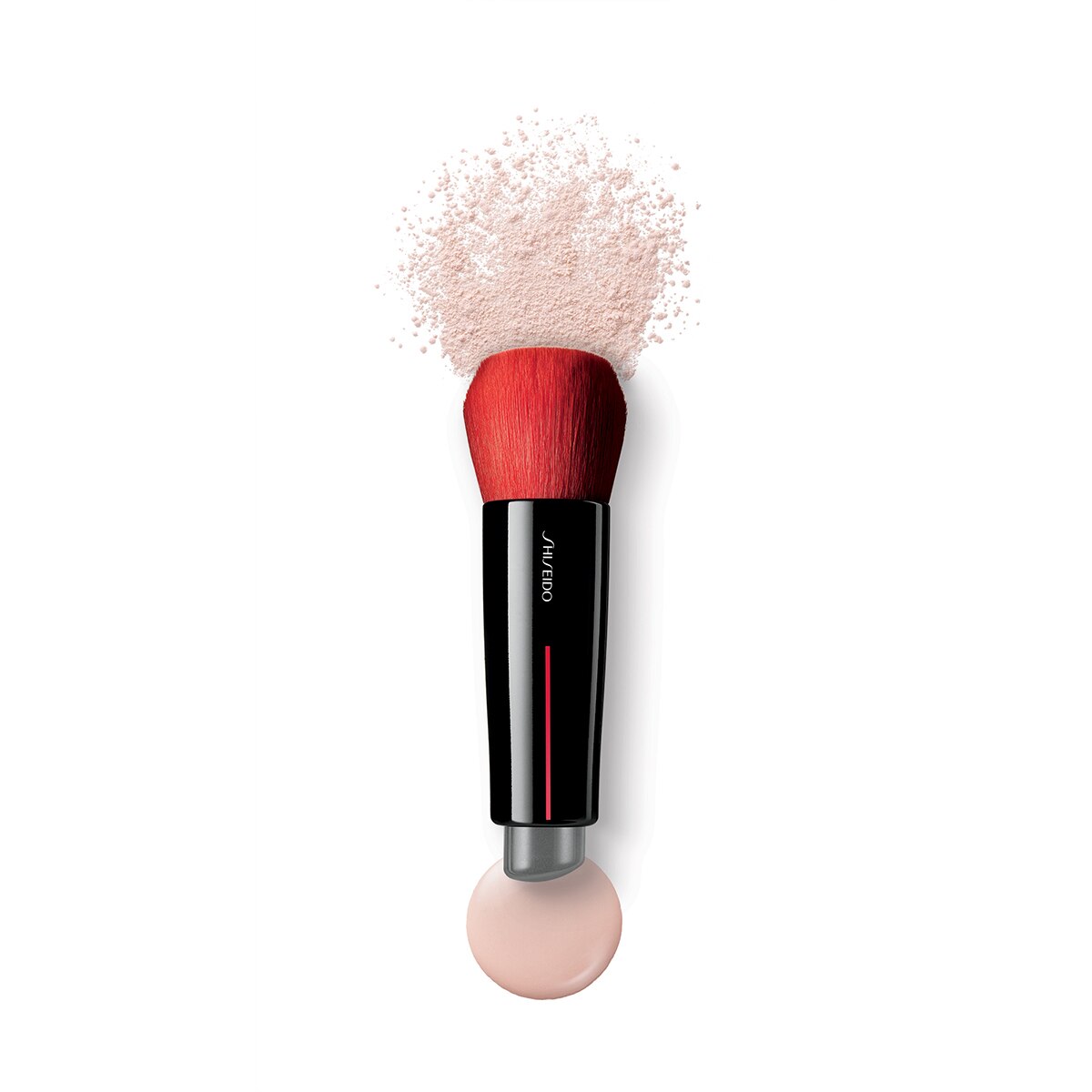 Pincel de Maquilhagem Daiya Fude Face Duo Shiseido 2