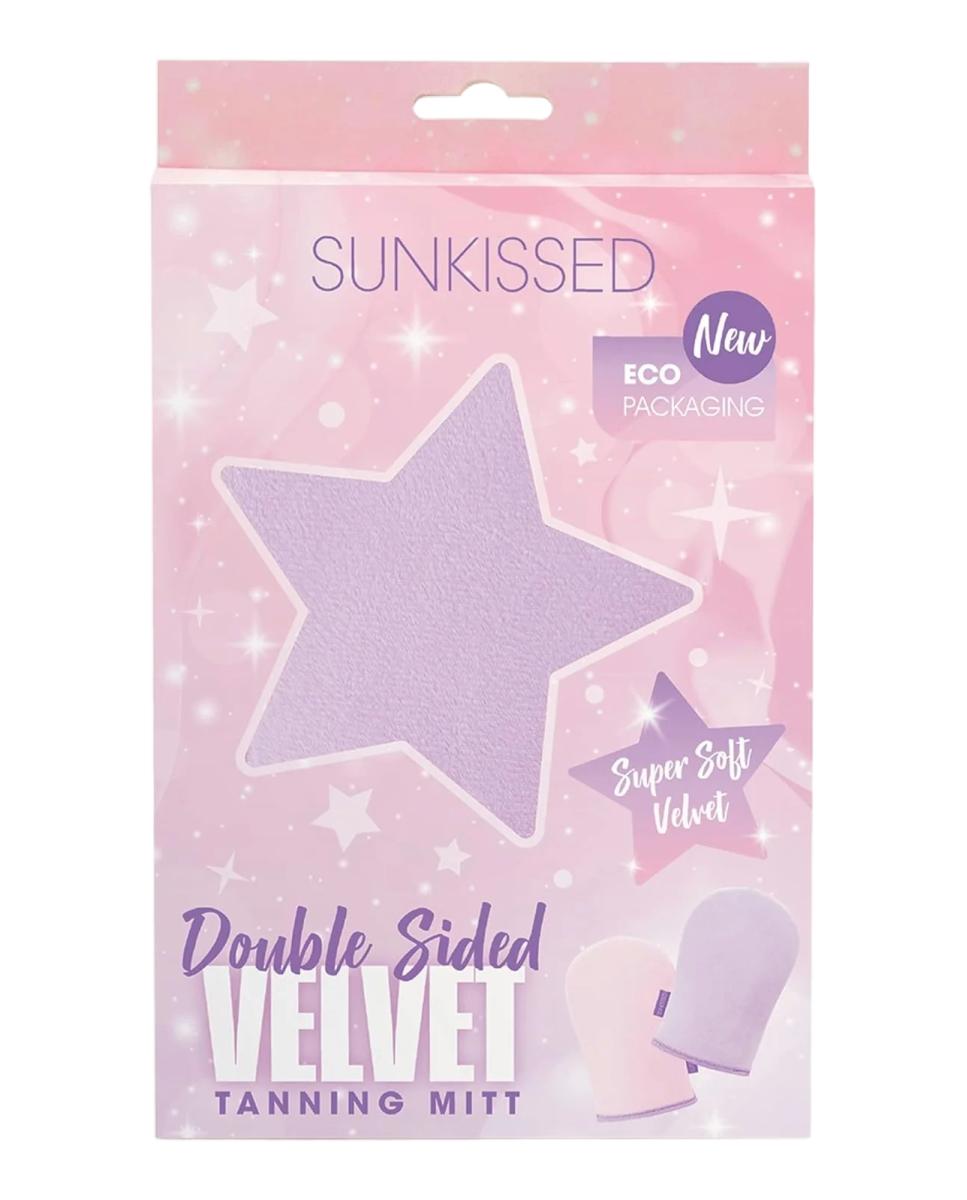 Imagem 0 de Luva Aplicadora Dupla Face Em Veludo para Autobronzeador Sunkissed