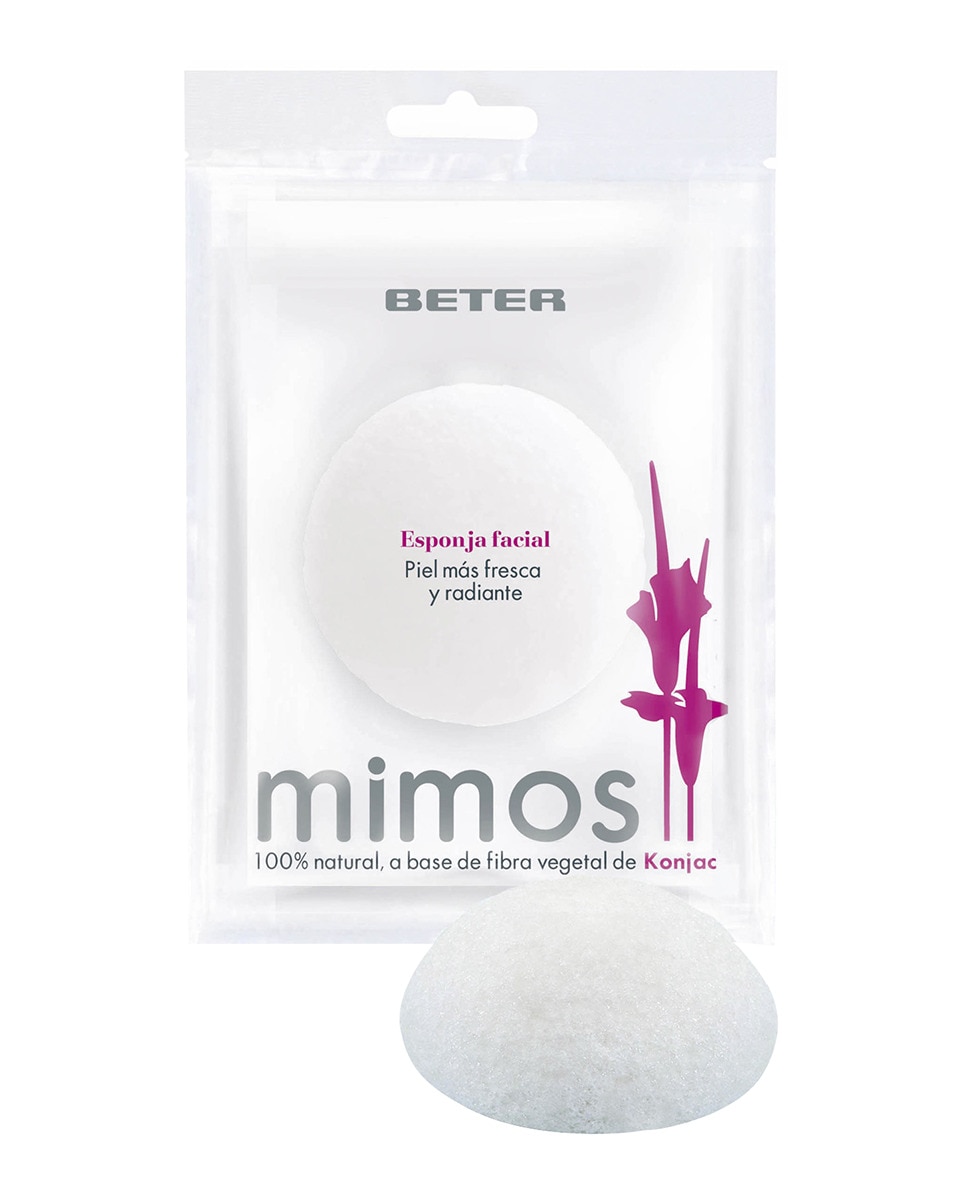 Esponja Facial Konjac Mimos Beter 1