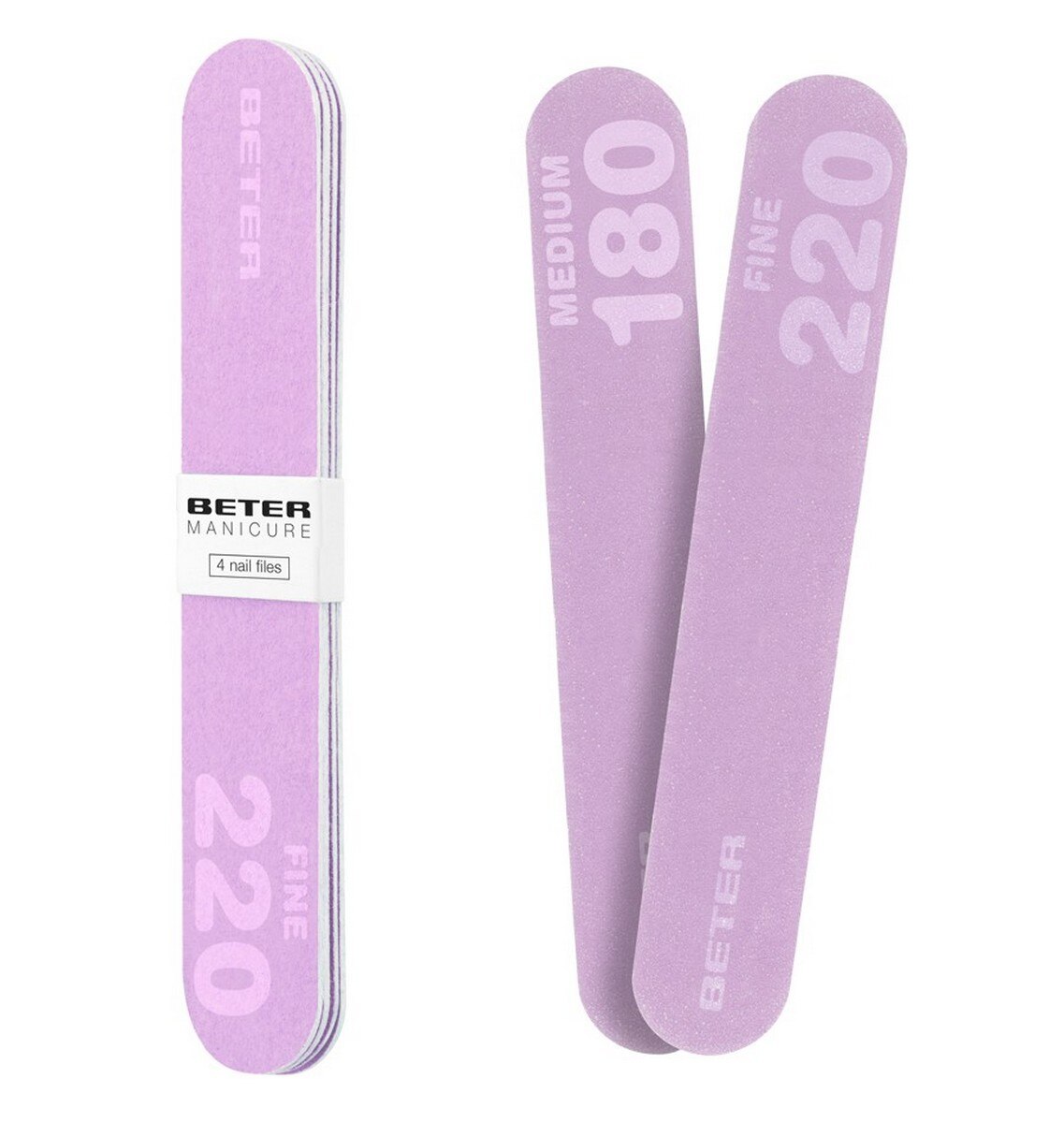 4 Limas Fibra de Vidro 180/220 - Cores Sortidas 4