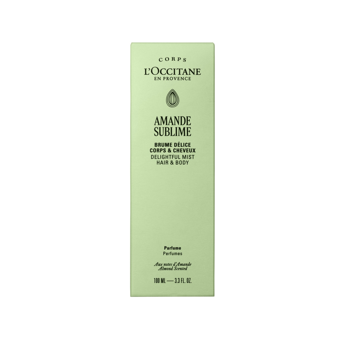 Amande Sublime Bruma Perfumada Corpo & Cabelo Amêndoa 2