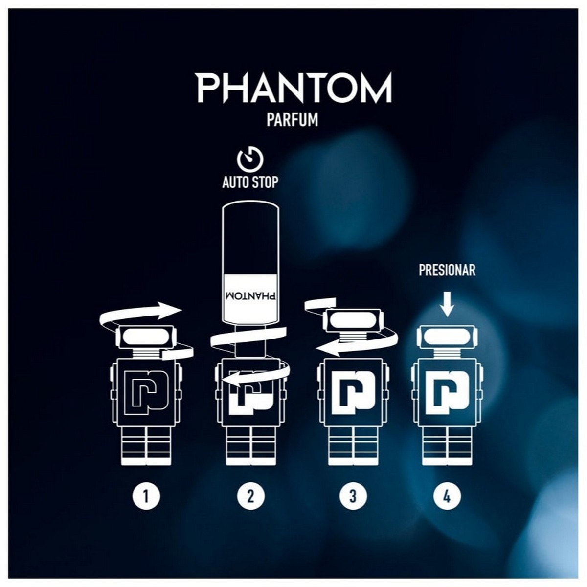 Recarga Phantom Parfum Eau de Parfum - 200 ml 7