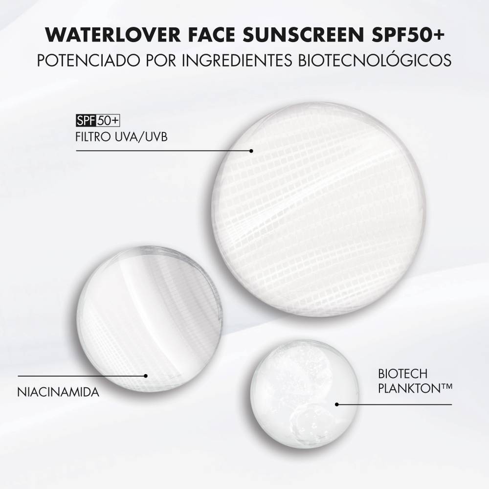 Waterlover Creme Solar de Rosto SPF 50 - 50 ml 2