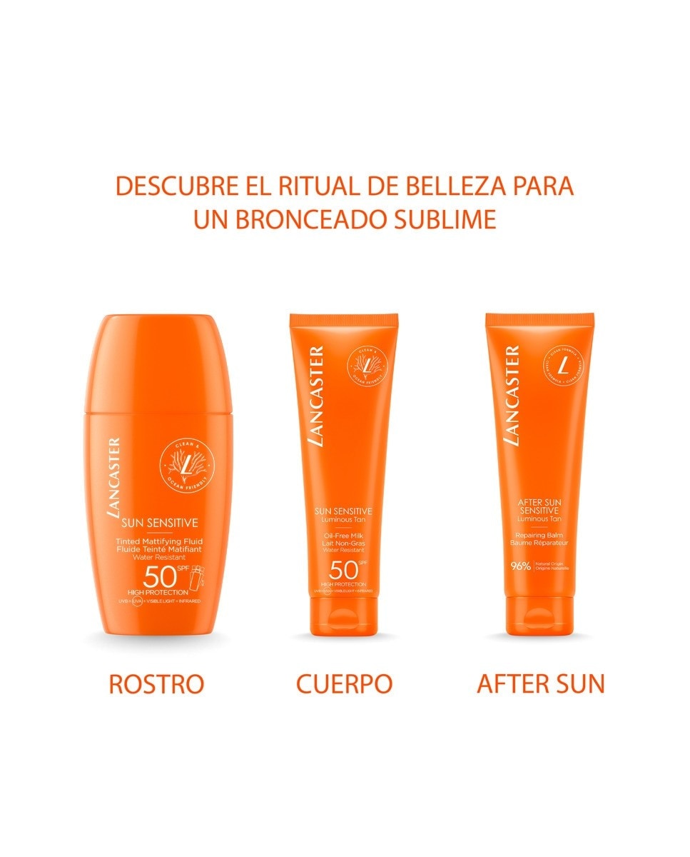 Protetor de Rosto Sun Sensitive com Cor SPF 50 - 30 ml 4