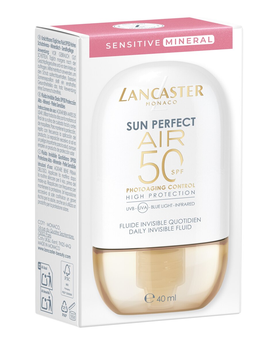 Sun Perfect AIR Daily Invisible Fluid SPF50 Sensitive Mineral 3