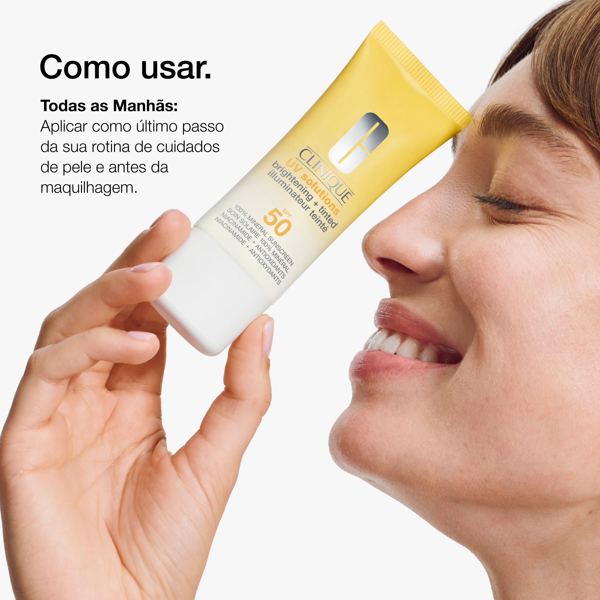 UV Solutions Brightening + Tinted Sunscreen SPF50 DEEP-6